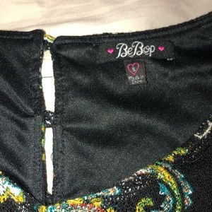 Flowery patterned dress